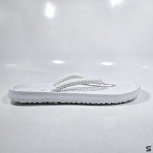 Allbirds Men's Sugar Zeffers [White] Soft EVA Flip Flops Size 11 US